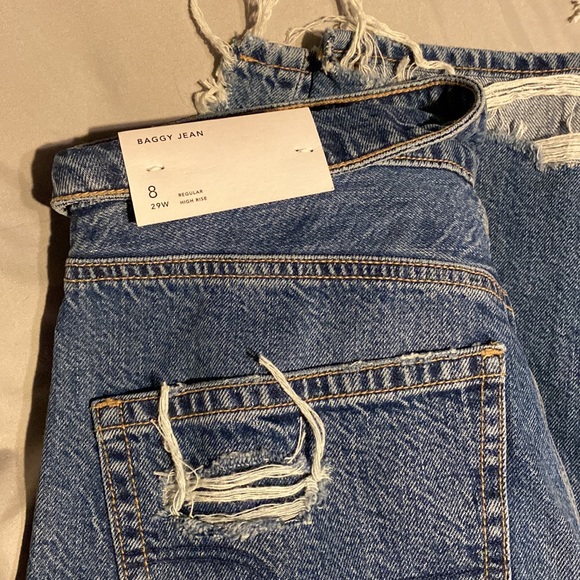 NWT AE Baggy Mom Jean - Picture 4 of 9